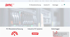 Desktop Screenshot of bmc.de